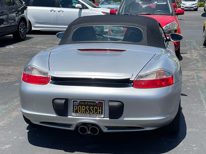 PORSSCH vanity license plate meaning Porsche