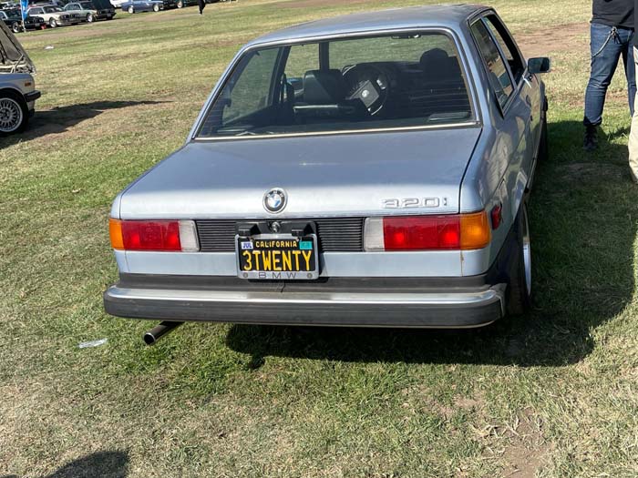 3TWENTY vanity license plate meaning (BMW) 320i