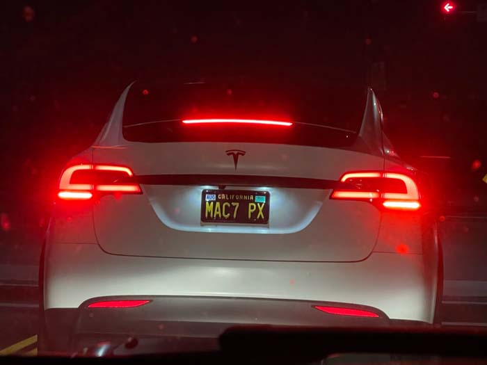 MAC7PX vanity license plate meaning MAC7 PX