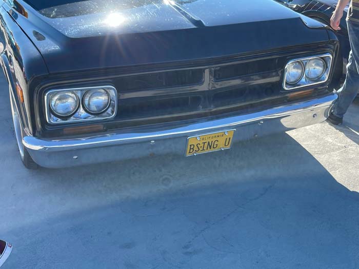 BSINGU vanity license plate