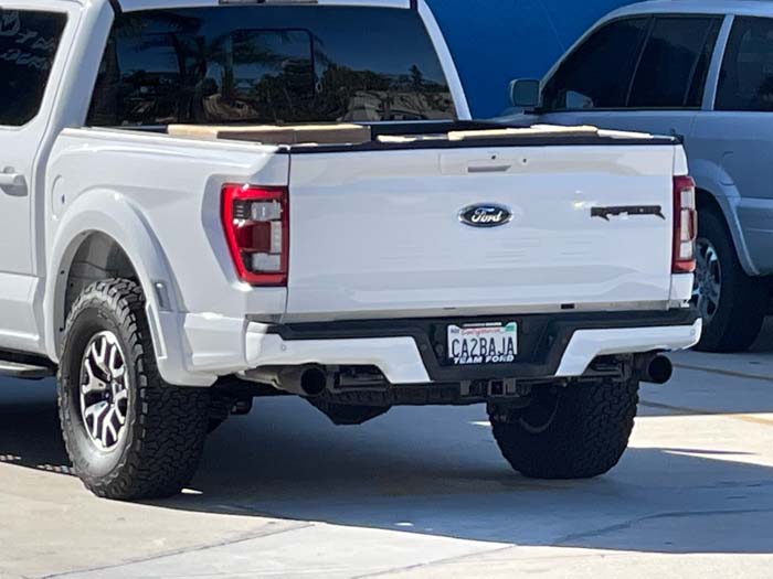 CA2BAJA vanity license plate