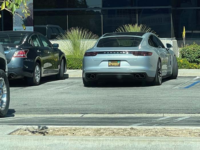 HYVRBDY vanity license plate