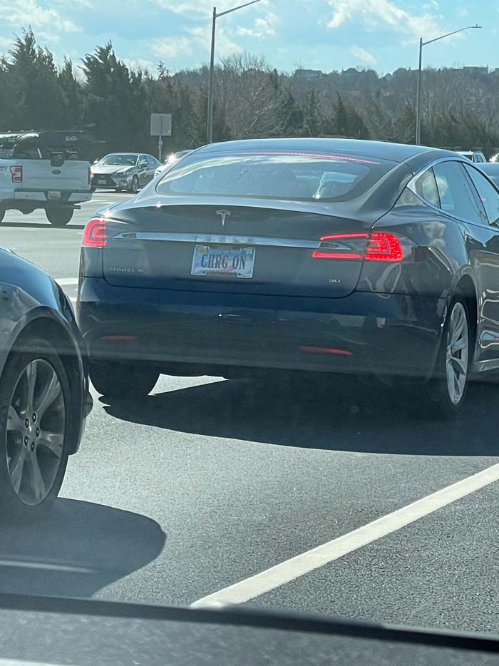 CHRGON vanity license plate