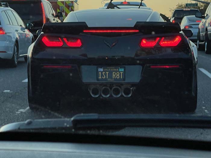 1STR8T vanity license plate meaning 1st Rated