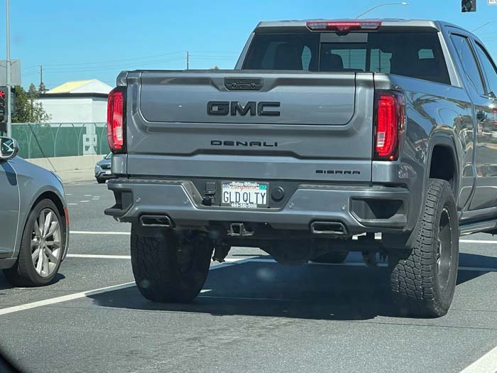 GLDQLTY vanity license plate meaning Gold Quality
