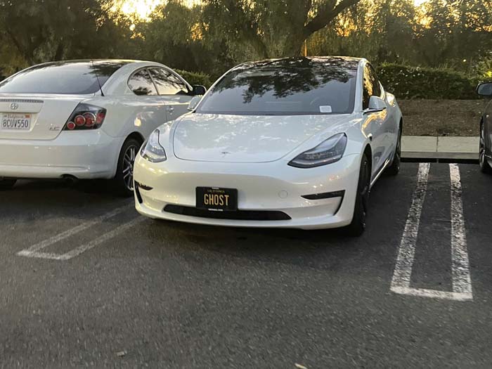 GHOST vanity license plate meaning Ghost