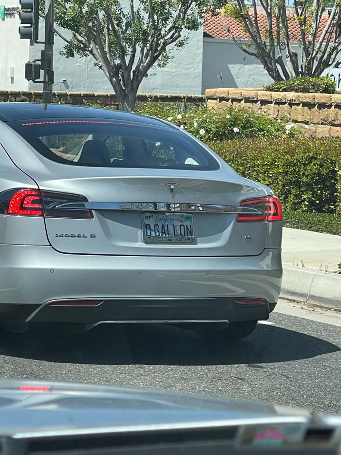 0GALLON vanity license plate