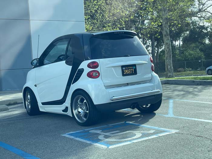 SMARTY vanity license plate