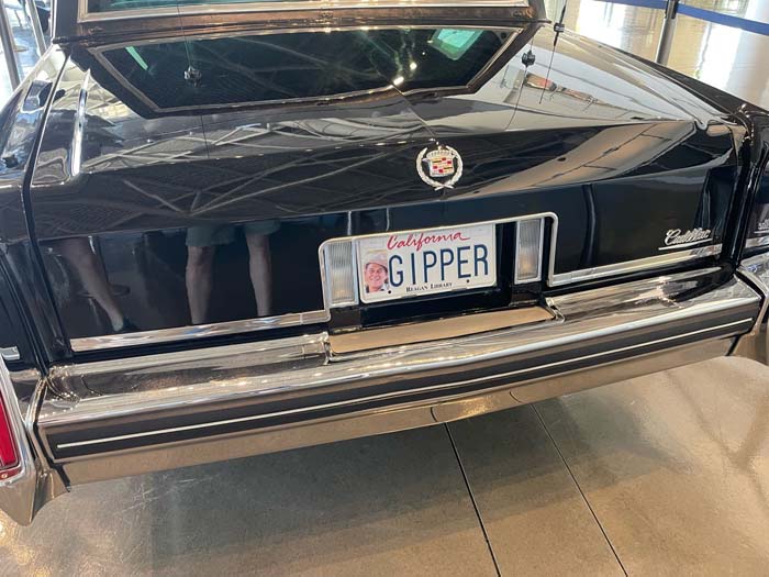 GIPPER vanity license plate meaning George "The Gipper" Gipp