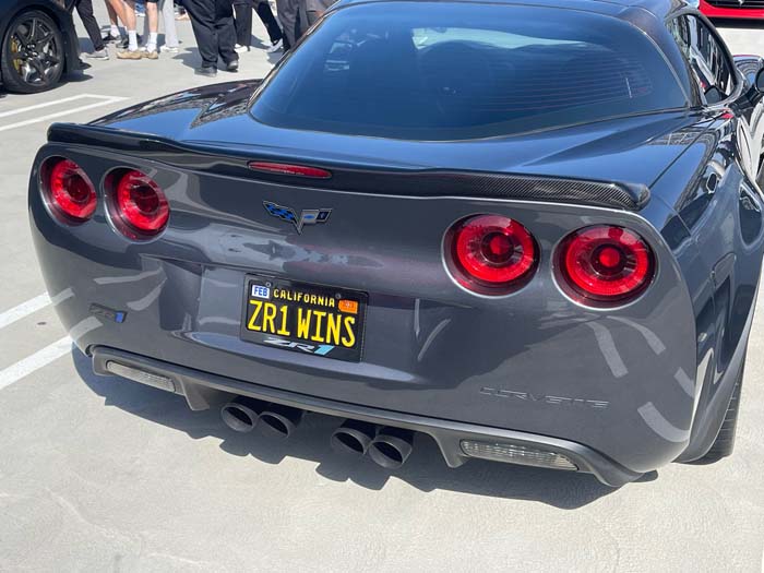 ZR1WINS vanity license plate meaning (Corvette) ZR1 Wins