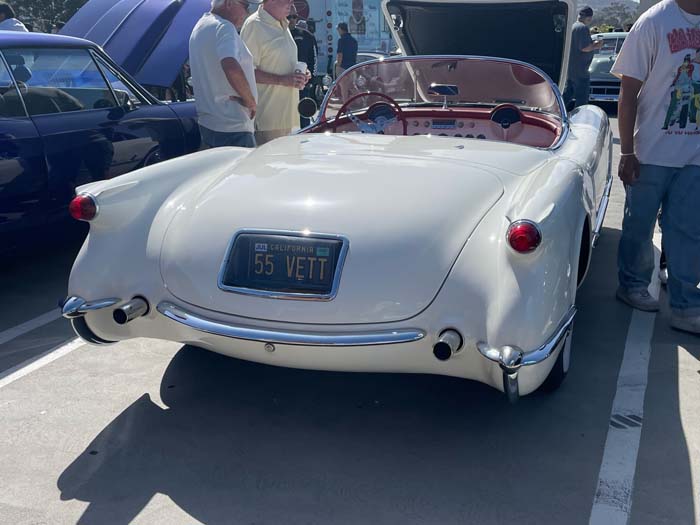 55VETT vanity license plate meaning 1955 Corvette
