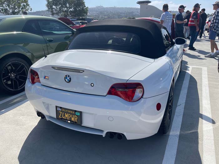 Z4MPWR vanity license plate meaning (BMW) Z4 M Power
