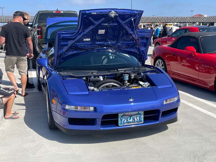Y2KNSX vanity license plate meaning (Model) Year 2000 (Acura) NSX