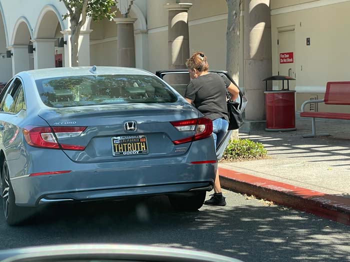THTRUTH vanity license plate