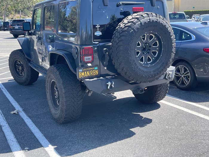 BMANRBN vanity license plate