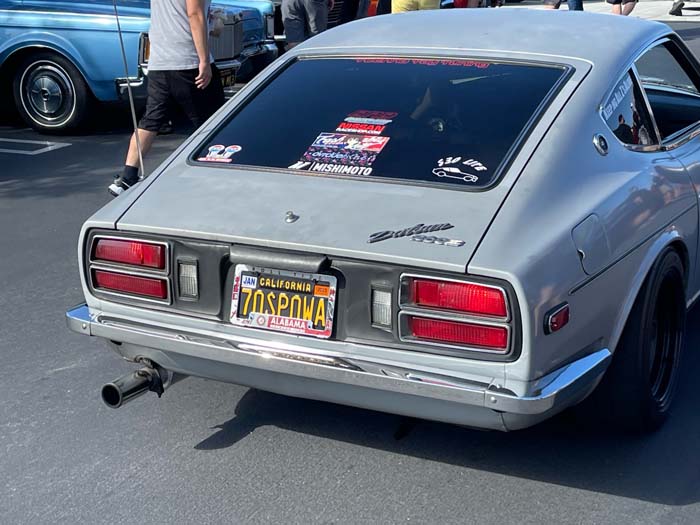 70SPOWA vanity license plate