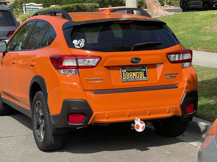BB8MOBL vanity license plate