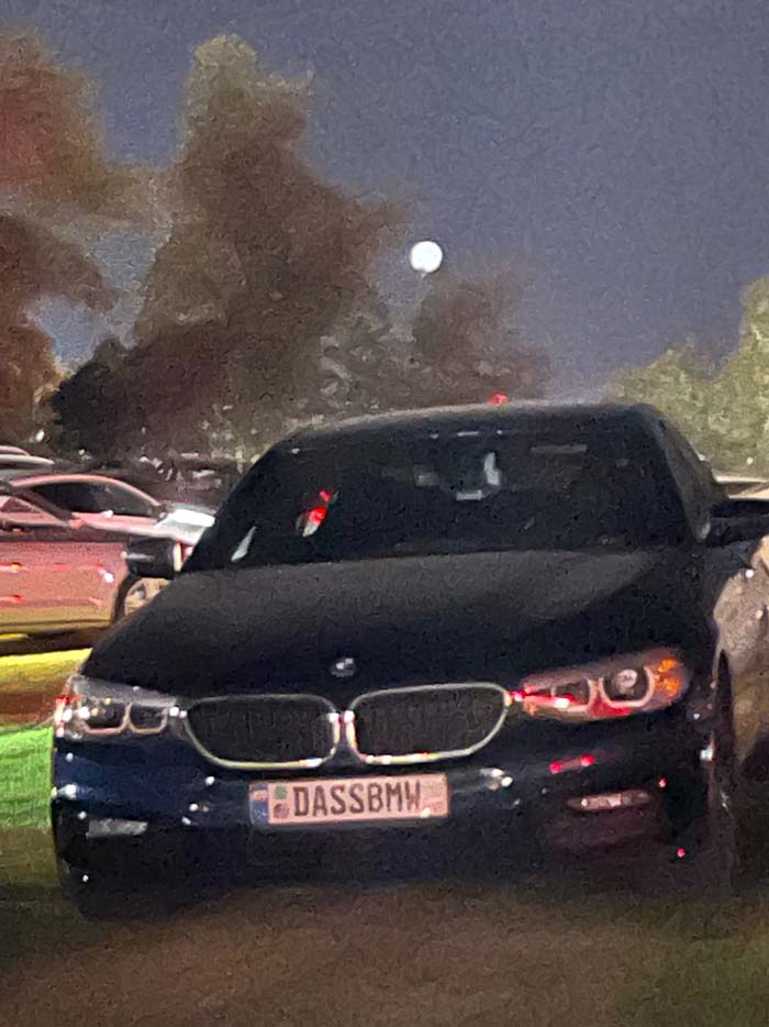 DASSBMW vanity license plate