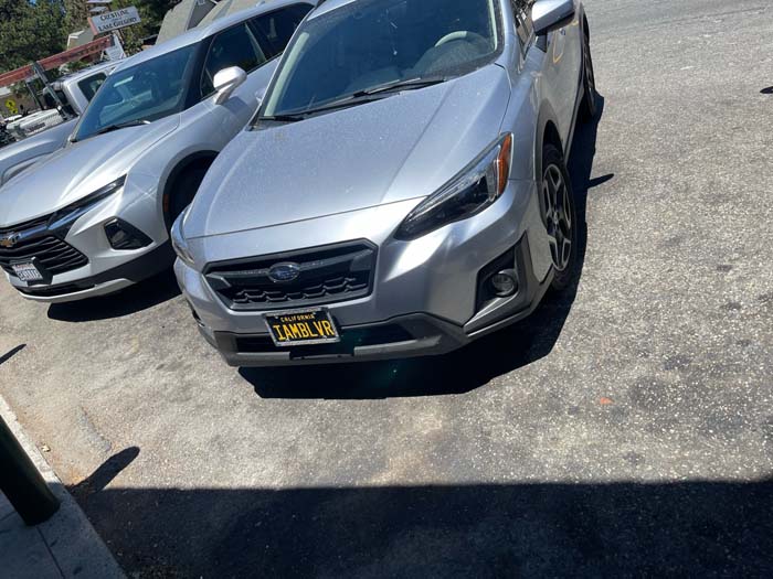 IAMBLVR vanity license plate meaning I Am A Believer