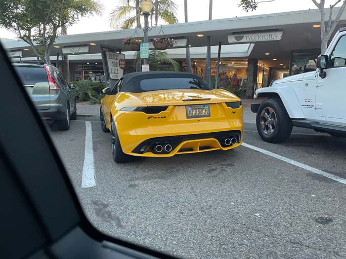 CHERSME vanity license plate meaning Cheers Me