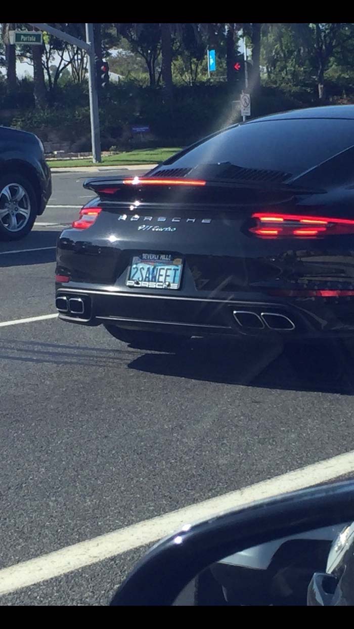 2SAWEET vanity license plate meaning Too Sweet