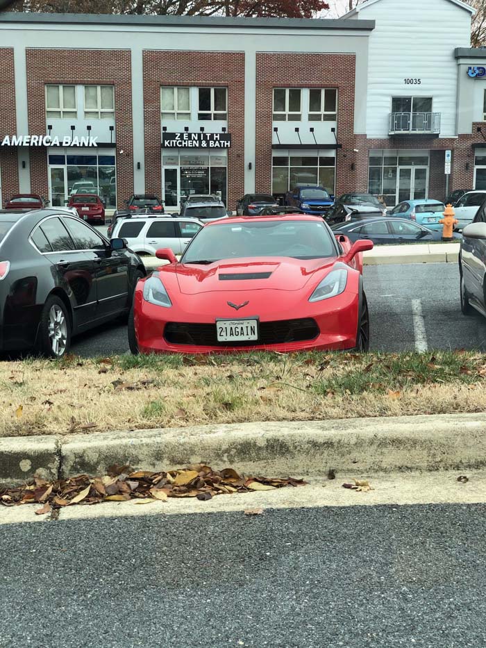 21AGAIN vanity license plate meaning 21 (years old) Again