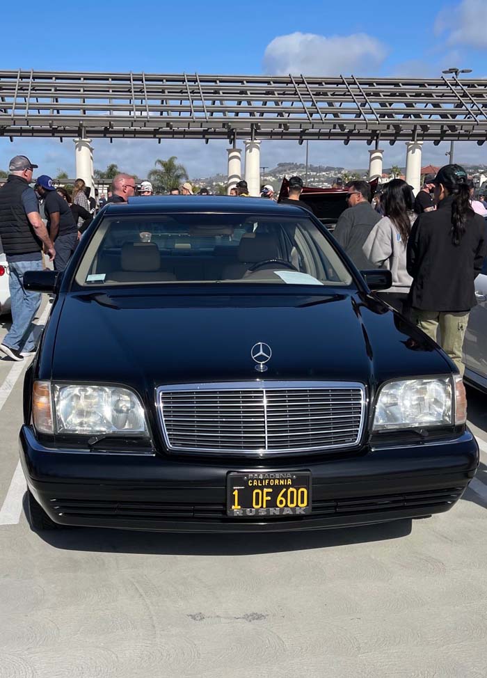 1OF600 vanity license plate meaning 1 of 600