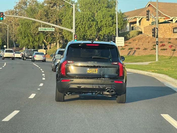 NGHTCLB vanity license plate meaning Night Club