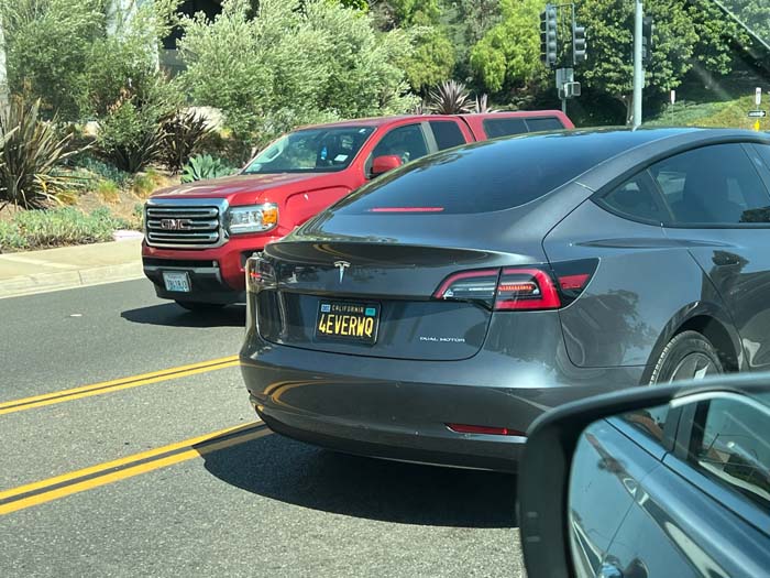 4EVERWQ vanity license plate meaning Forever Walk