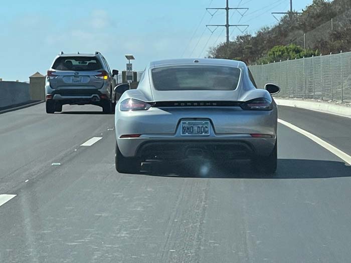 9MODOC vanity license plate