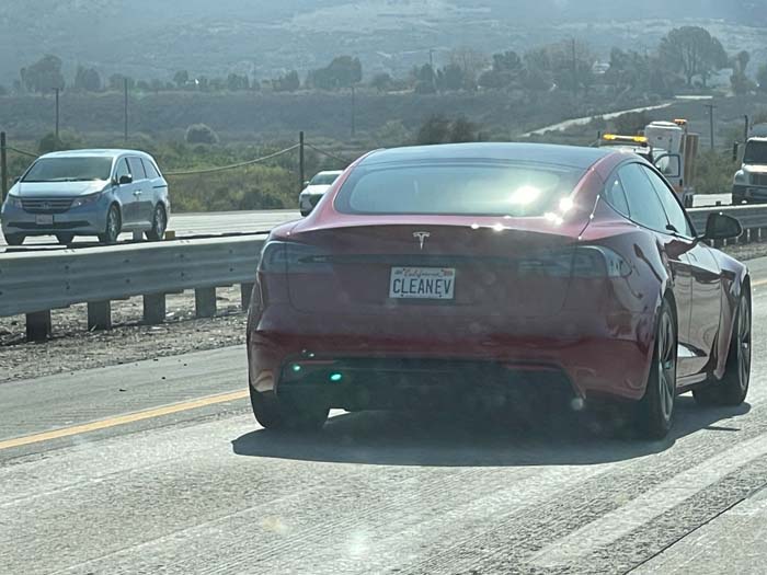 CLEANEV vanity license plate