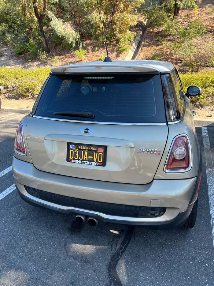 DEJAVO vanity license plate