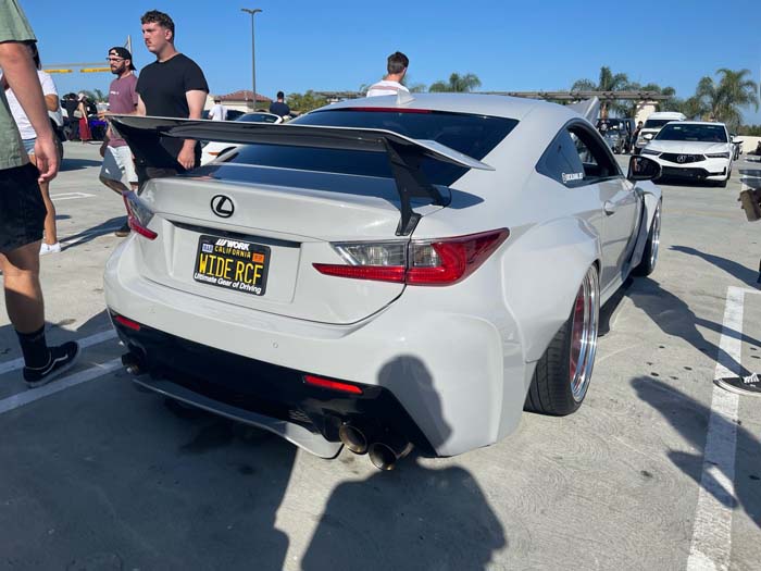 WIDERCF vanity license plate