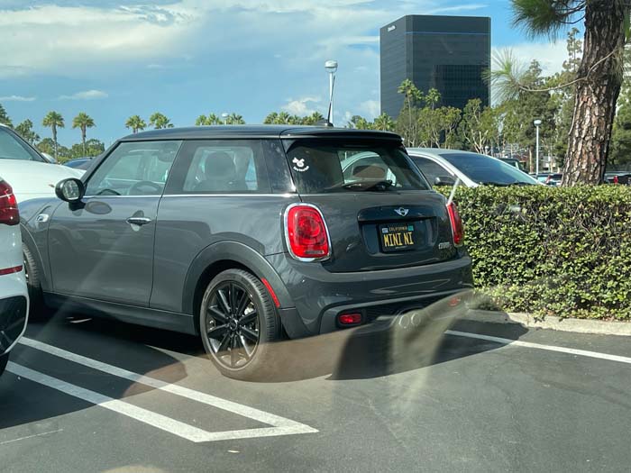 MININI vanity license plate