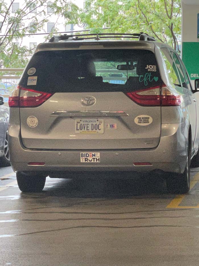 LOVEDOC vanity license plate meaning Love Doctor