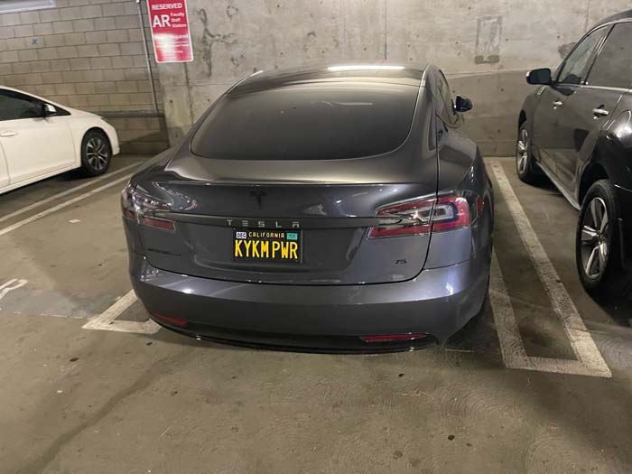 KYKMPOWER vanity license plate meaning Kick 'em Power