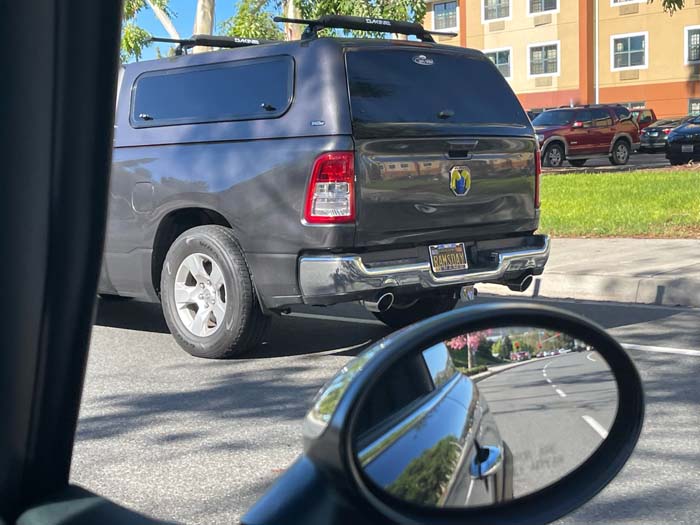 RAMSDAY vanity license plate