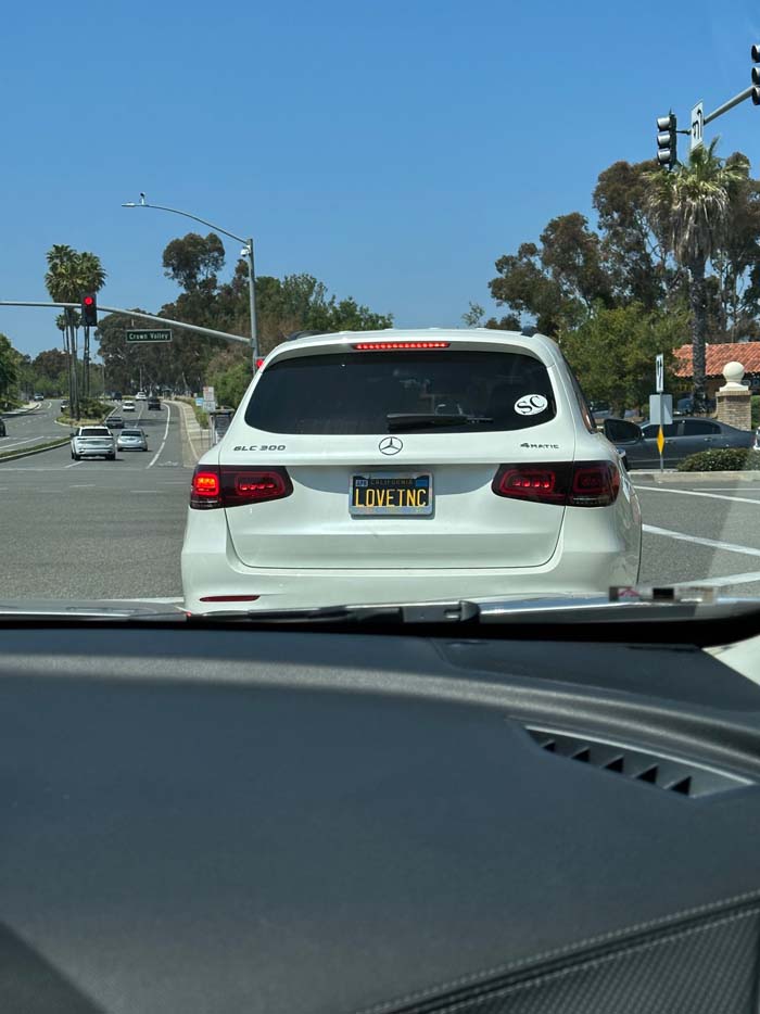 LOVEINC vanity license plate