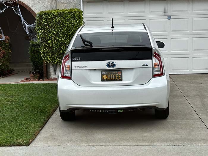 NNOICEE vanity license plate