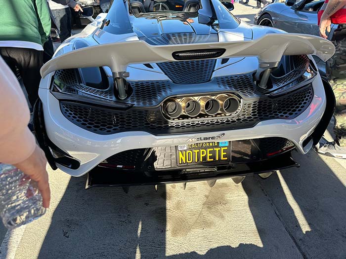 NOTPETE vanity license plate