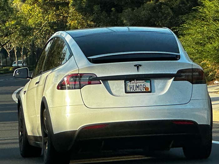 HUMOR vanity license plate meaning Humor