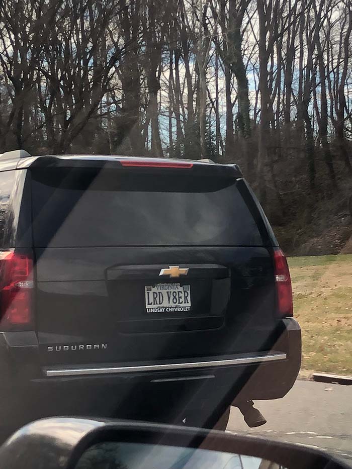 LRDV8ER vanity license plate
