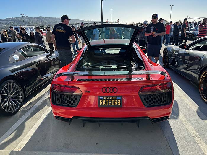 RATEDR8 vanity license plate meaning Rated (Audi) R8