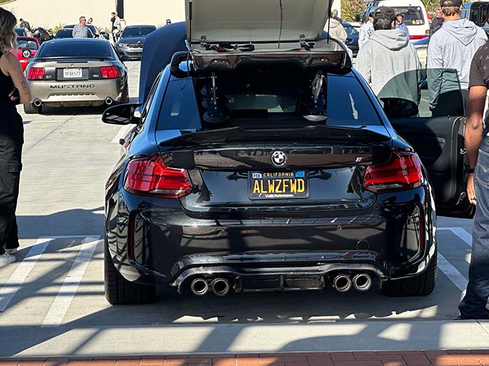 ALWZFWD vanity license plate meaning Always (moving) Forward