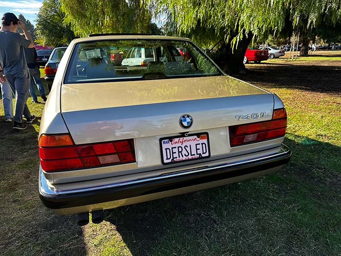 DERSLED vanity license plate