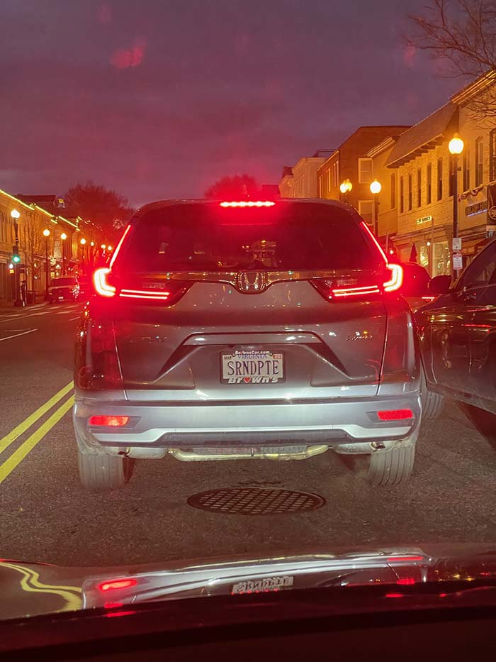 SRNDPTE vanity license plate