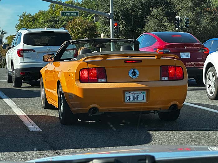 CHONE1 vanity license plate meaning Chone One