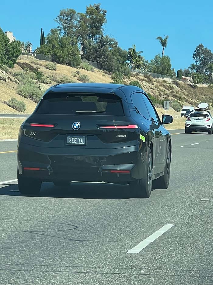SEEYA vanity license plate