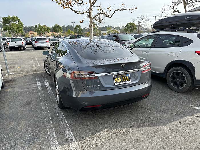 MGAJOUL vanity license plate