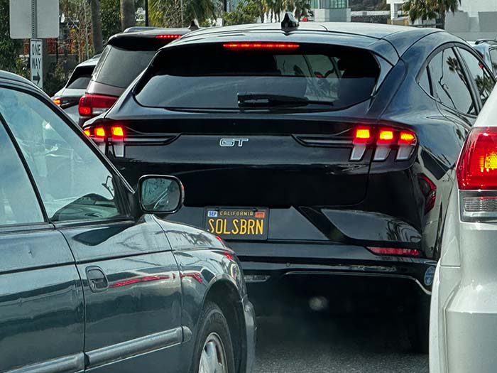 SOLSBRN vanity license plate meaning Sunburn